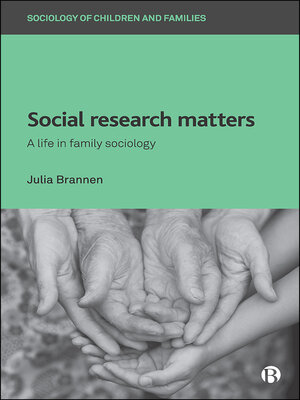cover image of Social Research Matters
